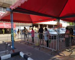 OPERASI PEMERIKSAAN SUHU & PEMATUHAN JARAK SOSIAL