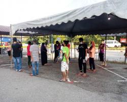 OPERASI PEMERIKSAAN SUHU & PEMATUHAN JARAK SOSIAL