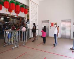 OPERASI PEMERIKSAAN SUHU & PEMATUHAN JARAK SOSIAL