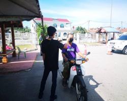 OPERASI PEMERIKSAAN SUHU & PEMATUHAN JARAK SOSIAL