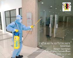 DISINFEKSI KAWALAN NOVEL CORONAVIRUS COVID -19