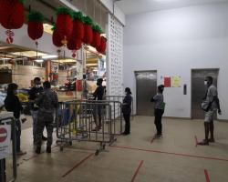 Majlis Bandaraya Seremban melalui Jabatan Pembersihan & Kesihatan Persekitaran MBS telah menjalankan Operasi Pemeriksaan Suhu & Pematuhan Jarak Sosial di lokasi berikut:   Pasar Besar Seremban   Antara tujuannya ialah:  1. Memastikan peniaga & pengunjung yang masuk dalam keadaan sihat (TIDAK BERGEJALA)  2. Memastikan peniaga dan pengunjung mematuhi arahan waktu beroperasi 