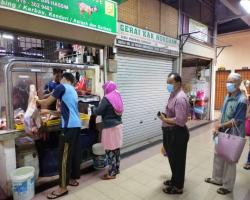 OPERASI PEMERIKSAAN SUHU & PEMATUHAN JARAK SOSIAL