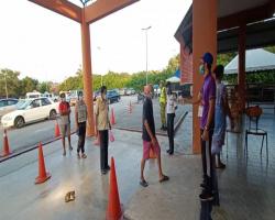 OPERASI PEMERIKSAAN SUHU & PEMATUHAN JARAK SOSIAL