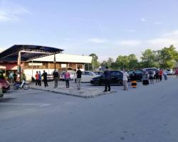 OPERASI PEMERIKSAAN SUHU & PEMATUHAN JARAK SOSIAL