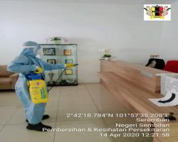 DISINFEKSI KAWALAN NOVEL CORONAVIRUS COVID -19