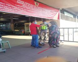 OPERASI PEMERIKSAAN SUHU & PEMATUHAN JARAK SOSIAL