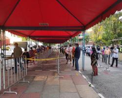 OPERASI PEMERIKSAAN SUHU & PEMATUHAN JARAK SOSIAL