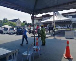 OPERASI PEMERIKSAAN SUHU & PEMATUHAN JARAK SOSIAL