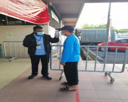 OPERASI PEMERIKSAAN SUHU & PEMATUHAN JARAK SOSIAL