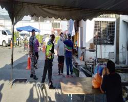 OPERASI PEMERIKSAAN SUHU & PEMATUHAN JARAK SOSIAL