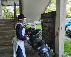 DISINFEKSI KAWALAN NOVEL CORONAVIRUS COVID -19