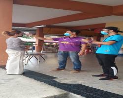 OPERASI PEMERIKSAAN SUHU & PEMATUHAN JARAK SOSIAL