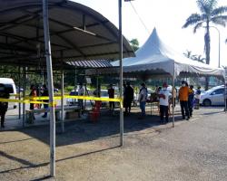 OPERASI PEMERIKSAAN SUHU & PEMATUHAN JARAK SOSIAL