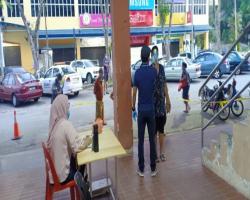 OPERASI PEMERIKSAAN SUHU & PEMATUHAN JARAK SOSIAL