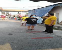 OPERASI PEMERIKSAAN SUHU & PEMATUHAN JARAK SOSIAL