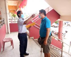 OPERASI PEMERIKSAAN SUHU & PEMATUHAN JARAK SOSIAL