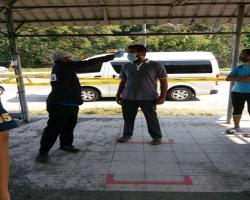 OPERASI PEMERIKSAAN SUHU & PEMATUHAN JARAK SOSIAL
