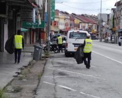 PEMBERSIHAN JALAN-JALAN JKR