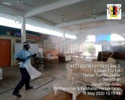 PEMBERSIHAN DAN DISINFEKSI KAWALAN NOVEL CORONAVIRUS COVID -19