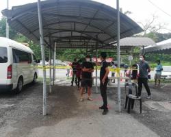 OPERASI PEMERIKSAAN SUHU & PEMATUHAN JARAK SOSIAL