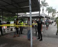 OPERASI PEMERIKSAAN SUHU & PEMATUHAN JARAK SOSIAL