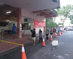 OPERASI PEMERIKSAAN SUHU & PEMATUHAN JARAK SOSIAL