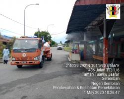 PEMBERSIHAN DAN DISINFEKSI KAWALAN NOVEL CORONAVIRUS COVID -19