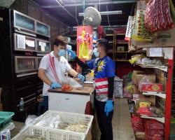 OPERASI PEMERIKSAAN SUHU & PEMATUHAN JARAK SOSIAL