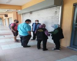TINDAKAN PENUTUPAN PREMIS DALAM RADIUS PASAR BESAR SEREMBAN