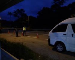 OPERASI PEMERIKSAAN SUHU & PEMATUHAN JARAK SOSIAL