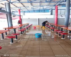 KERJA-KERJA PEMBERSIHAN BAZAR RAKYAT