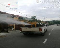 AKTIVITI KAWALAN DEMAM DENGGI DALAM KAWASAN MBS-16