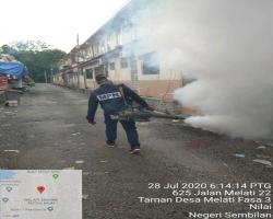 AKTIVITI KAWALAN DEMAM DENGGI DALAM KAWASAN MBS-16