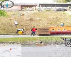 KERJA-KERJA PEMBERSIHAN LERENG BUKIT