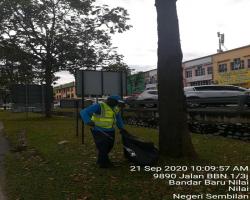 KERJA-KERJA PEMBERSIHAN JALAN JKR