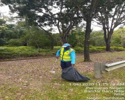 KERJA-KERJA PEMBERSIHAN JALAN JKR
