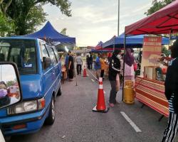PEMANTAUAN PASAR MALAM DALAM KAWASAN MBS