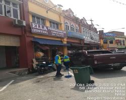 KERJA-KERJA PEMBERSIHAN JALAN JKR