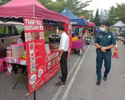 PEMANTAUAN PASAR MALAM DALAM KAWASAN MBS 