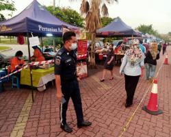 PEMANTAUAN PASAR TANI  DALAM KAWASAN MBS