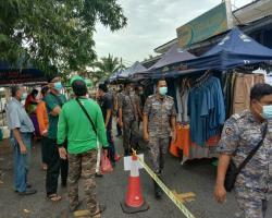 PEMANTAUAN PASAR TANI  DALAM KAWASAN MBS