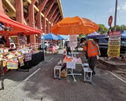 PEMANTAUAN PASAR TANI  DALAM KAWASAN MBS