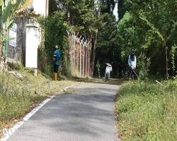 KERJA-KERJA PEMOTONGAN RUMPUT