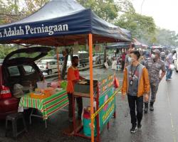 PEMANTAUAN PASAR TANI  DALAM KAWASAN MBS