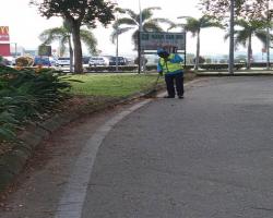 KERJA-KERJA PEMBERSIHAN JALAN JKR