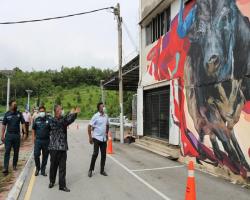 LAWATAN TURUN PADANG DATUK BANDAR 