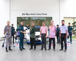 MAJLIS PENYERAHAN MOTORSIKAL BERKUASA TINGGI DAN KERETA UNTUK KEGUNAAN JABATAN UNDANG-UNDANG & PENGUATKUASAAN, MBS 