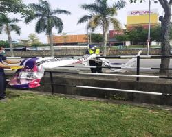 KERJA-KERJA MENURUNKAN POSTER, BUNTING, BANNER HARAM & TAMAT TEMPOH 