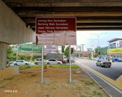 PEMASANGAN PAPAN PELANCONGAN